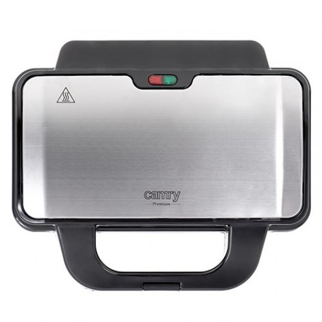 Camry | CR 3054 | Sandwich Maker XL | 900 W | Number of plates 1 | Number of pastry 2 | Black - 3
